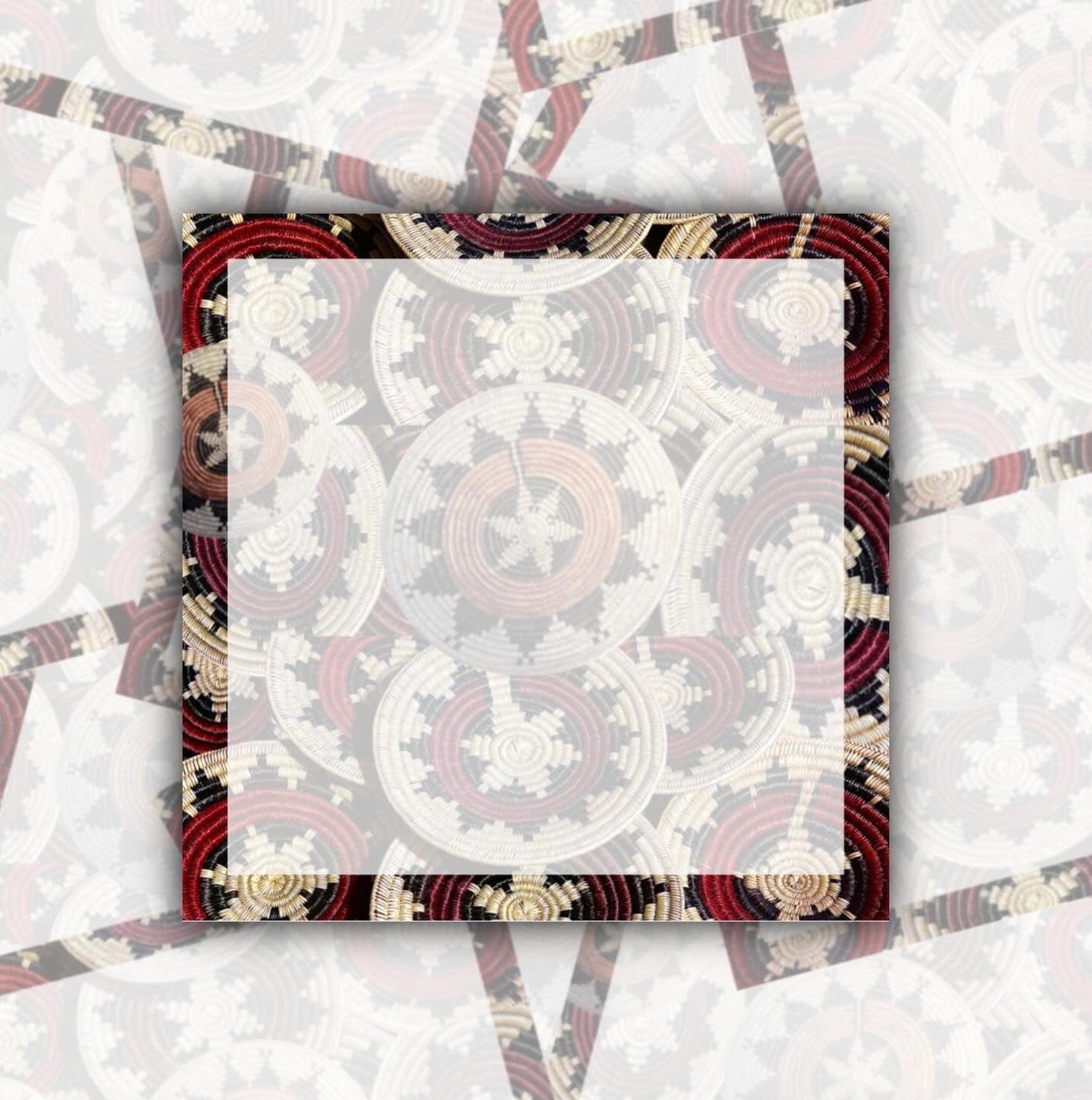 Navajo Basket Cluster 3x3”