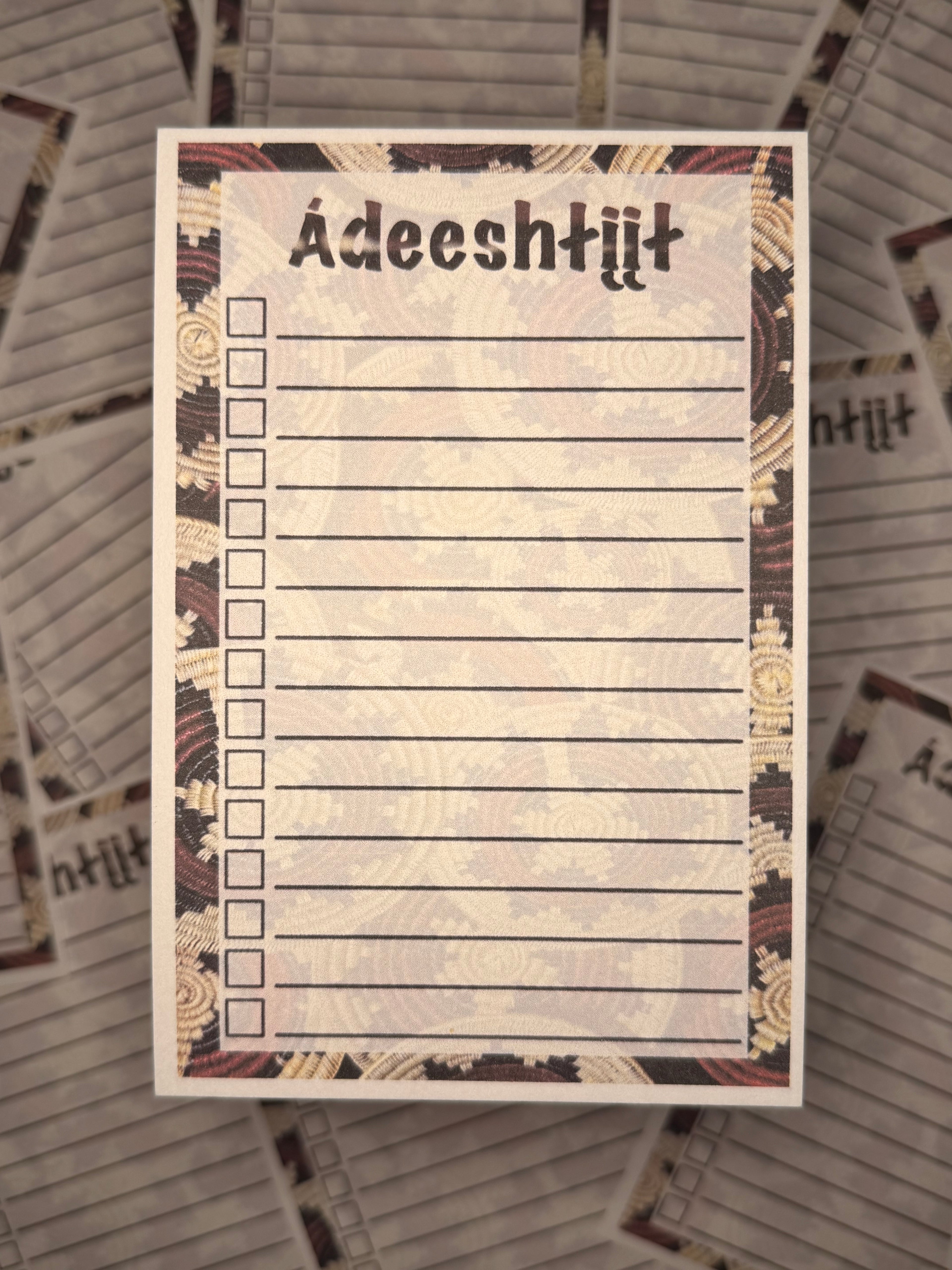 Navajo Basket Cluster Notepad To-Do