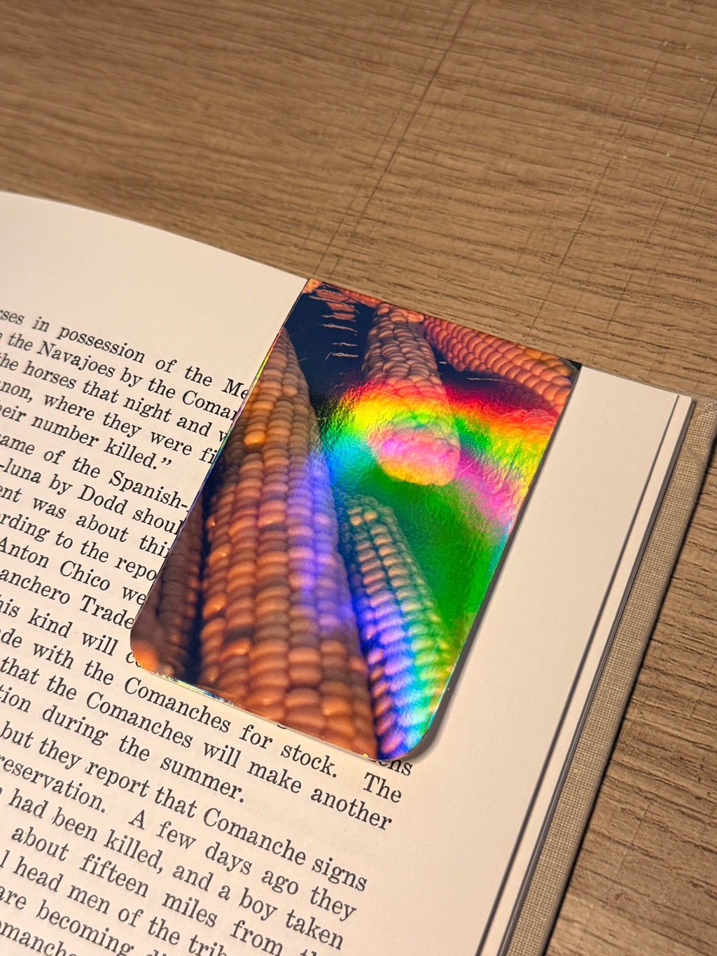Holographic Magnetic Steamed Corn