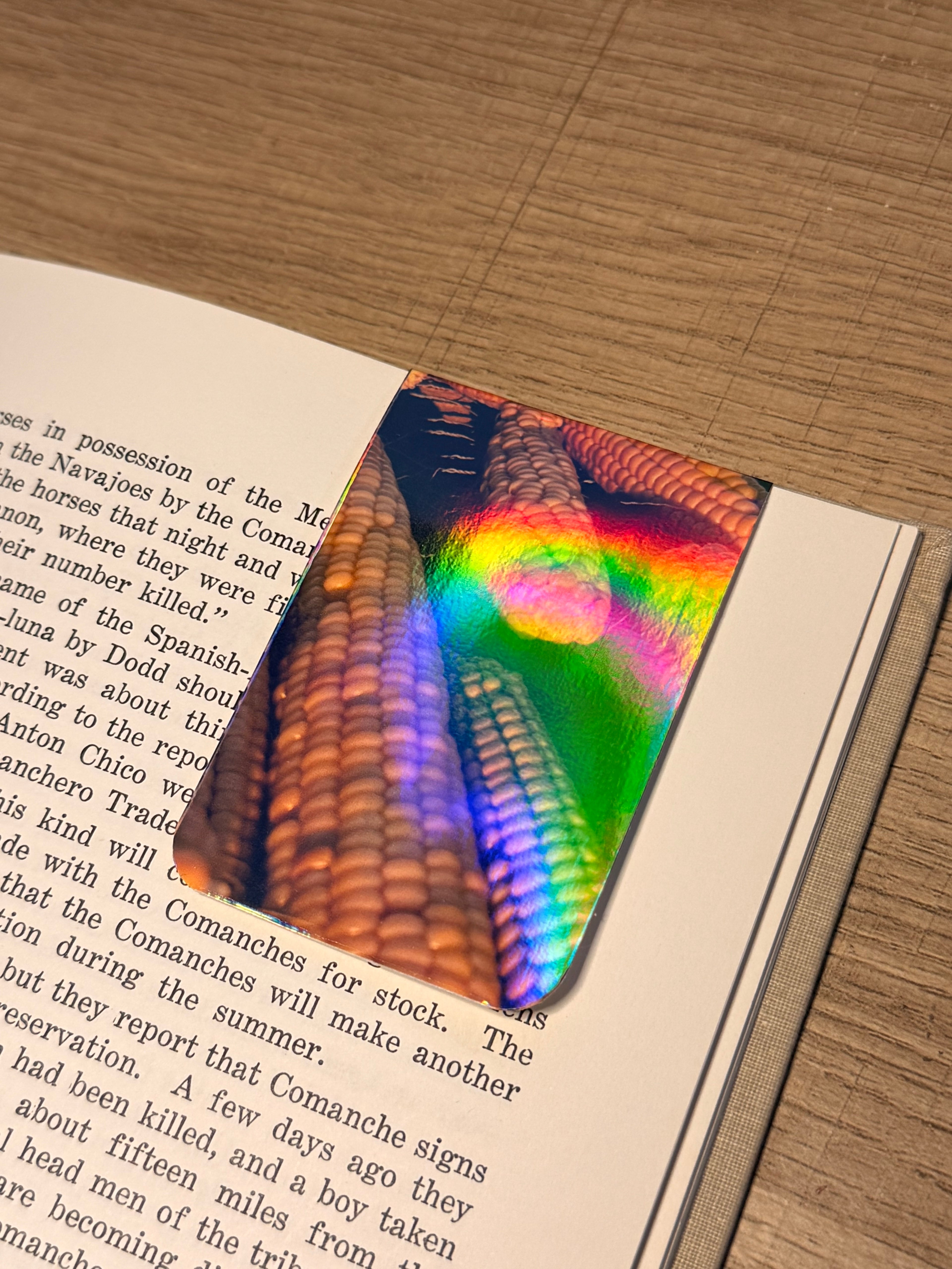 Holographic Magnetic Steamed Corn