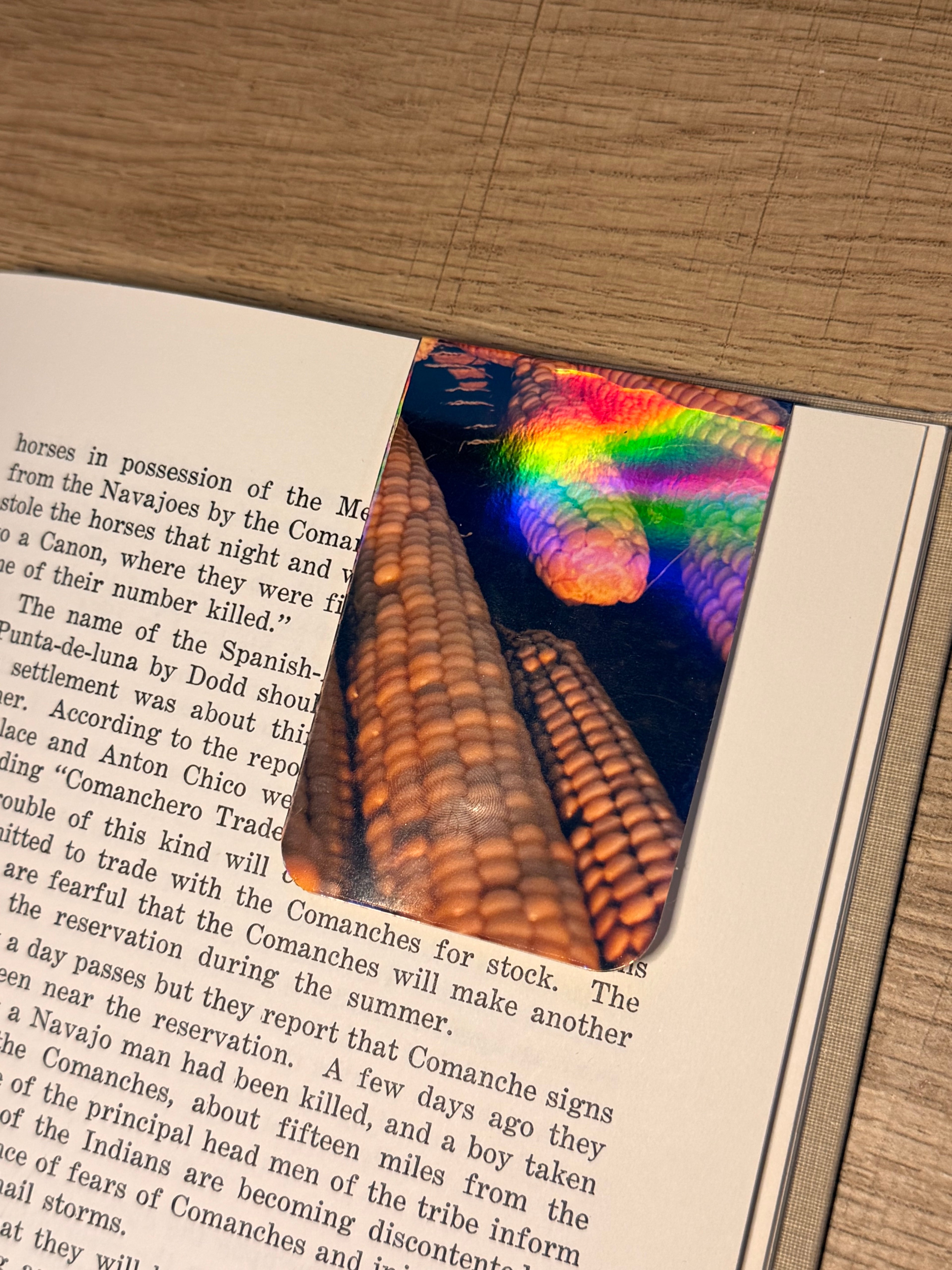 Holographic Magnetic Steamed Corn