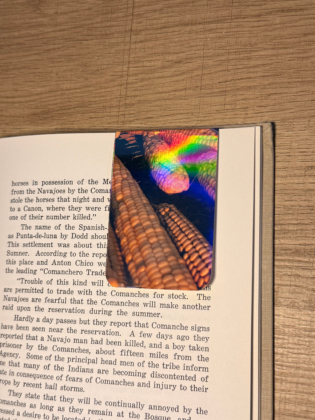 Holographic Magnetic Steamed Corn