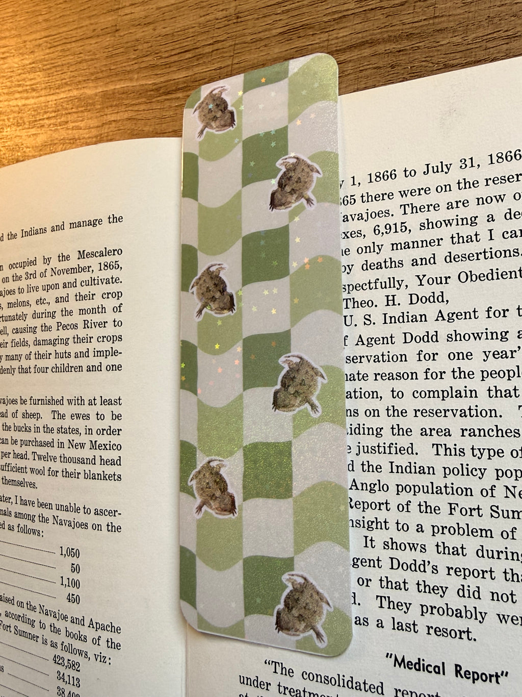 Holographic Cheii Book Marker